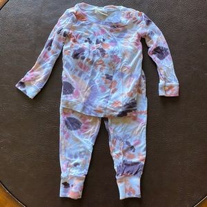 Spearmint Love Purple Haze Tie Dye Pajamas 12-18 month